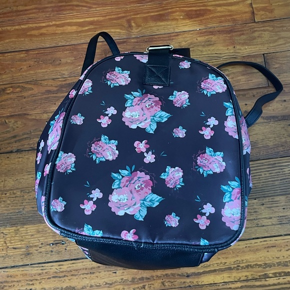 Juicy Couture weekender duffel bag Black floral - Picture 4 of 12